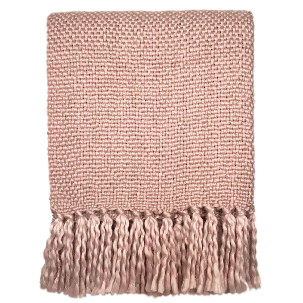 Plaid rose 125x150 - Maisons du Monde