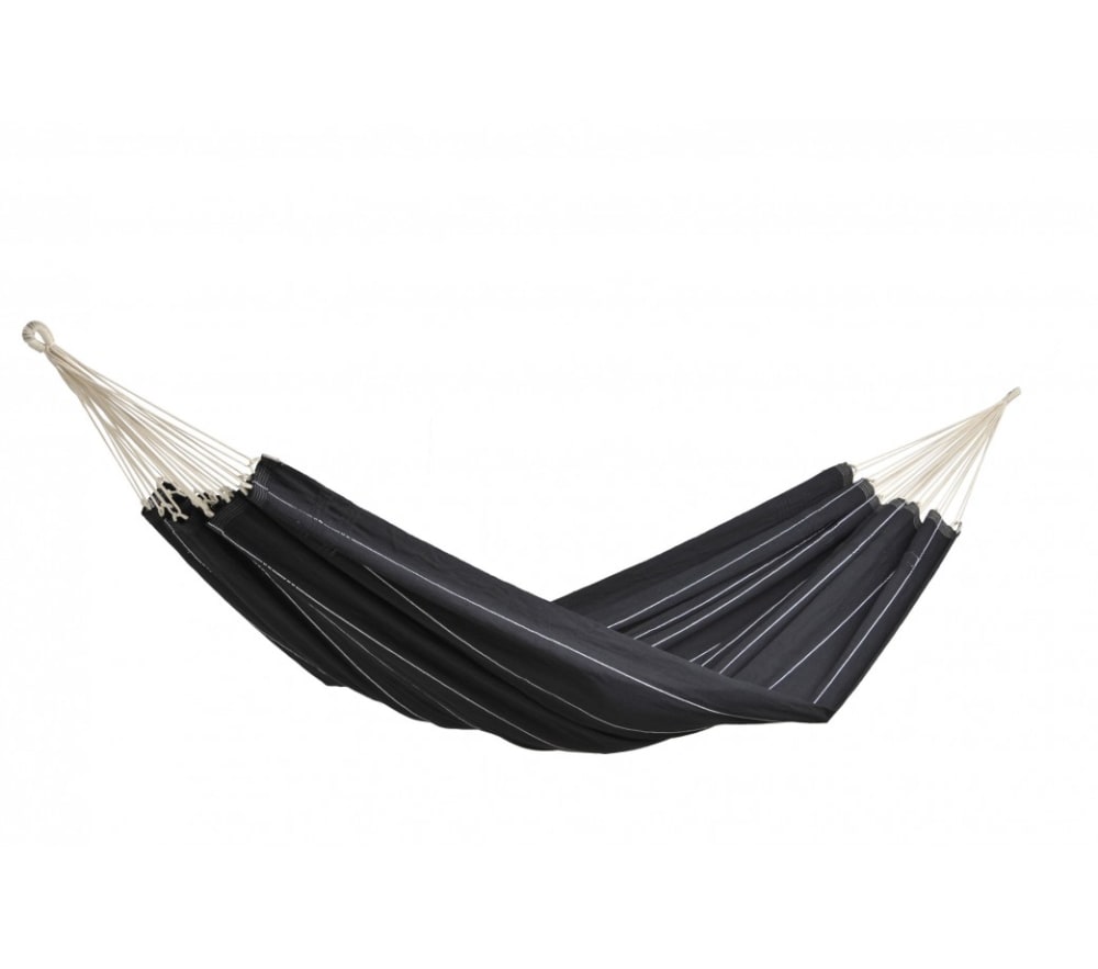 Hamac double en coton noir