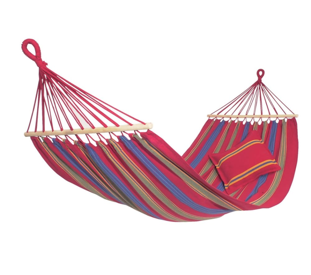 Hamac simple en tissu résistant fuchsia