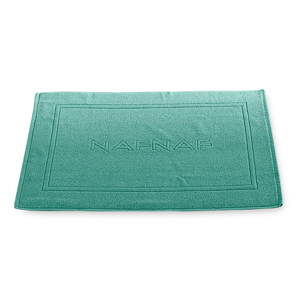 Tapis de bain 750gr/m2 en coton vert 50x80 Tapis de bain 750gr/m2 en coton vert 50x80