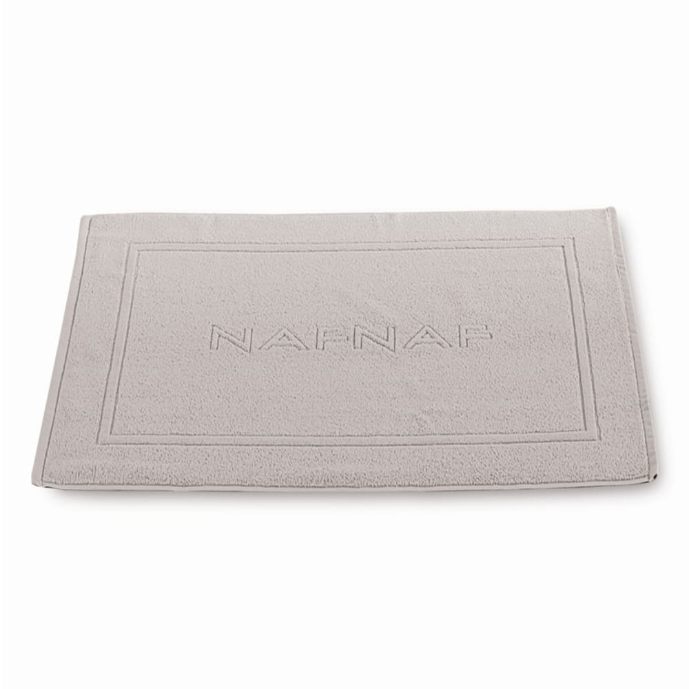 Alfombra de baño de algodón 750gr/m2 50x80 cm gris perla