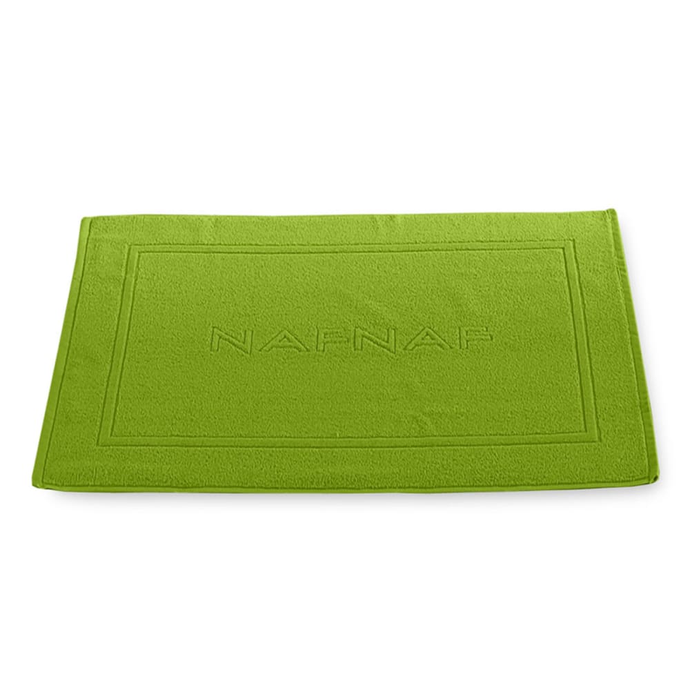 Tapis de bain 750gr/m2 en coton vert 50x80