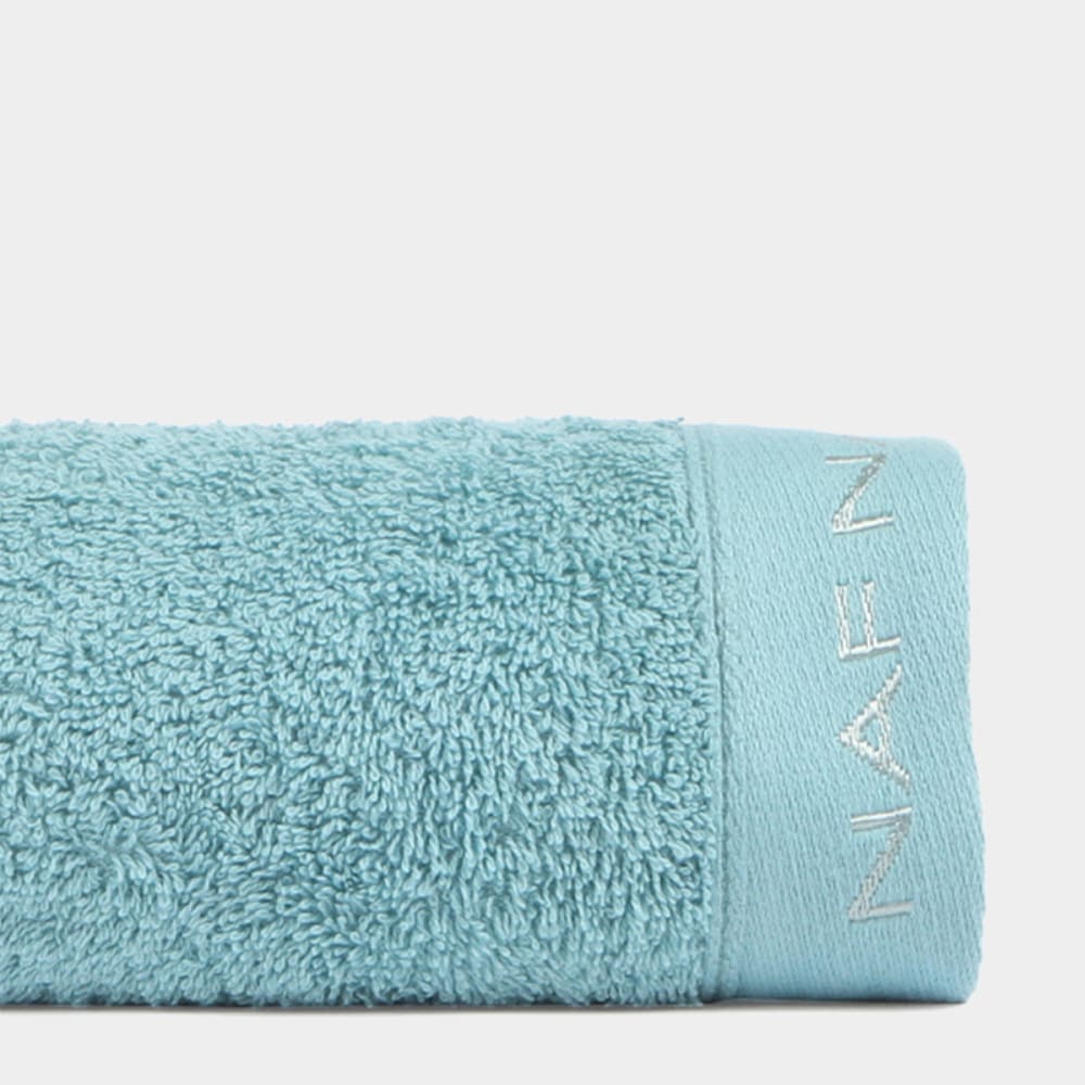 Serviette de bain 500gr/m2 en coton vert 100x150