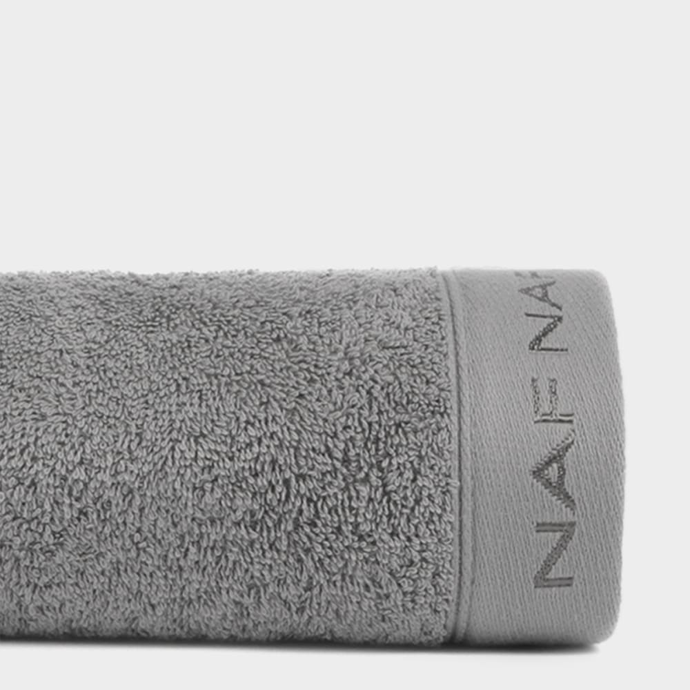 Serviette de bain 500gr/m2 en coton gris 100x150