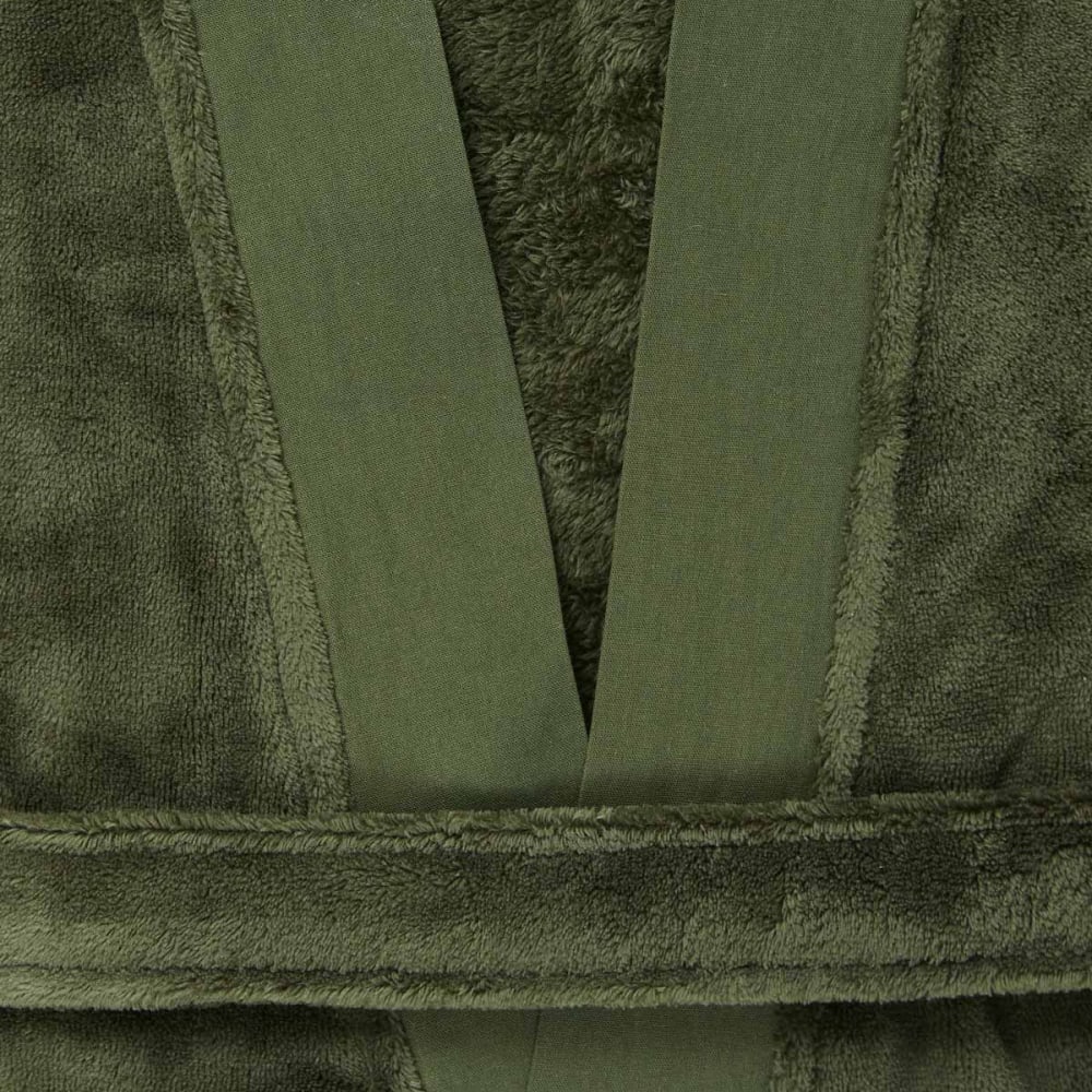 Rrobe de chambre velours léger mixte eucalyptus m — vue 4
