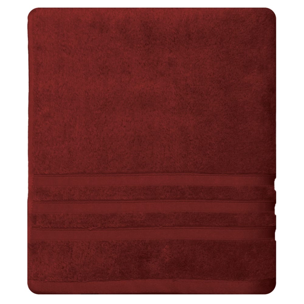 Drap de bain 600 g/m²  cardinal 70x140 cm