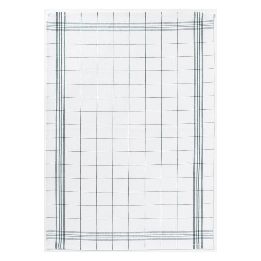 Torchon  en coton gris 50 x 70 cm