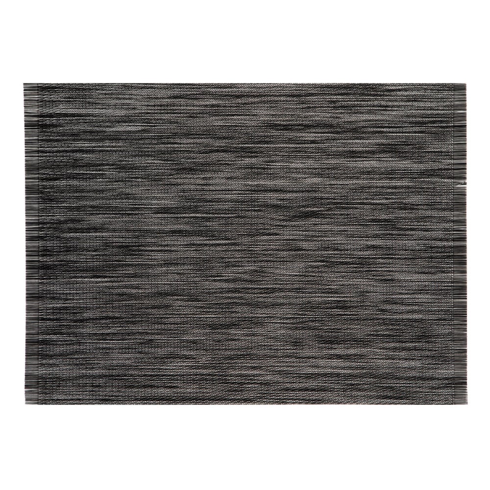 Set de table  en polyester noir 33 x 45 cm