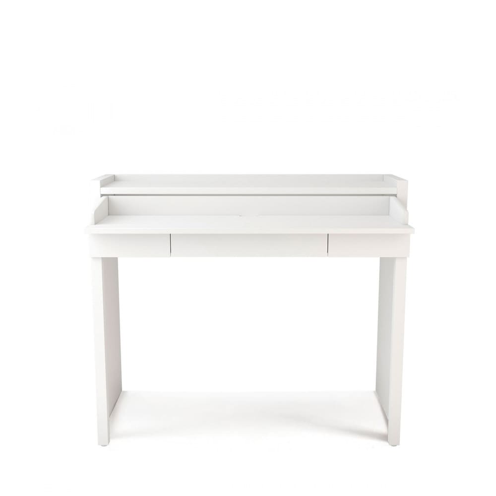 Console bureau extensible - Blanc