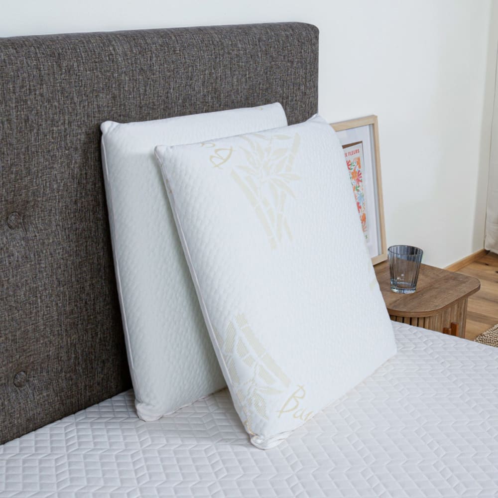 Almohada de espuma viscoelástica ecológica con aceite de soja - Maisons du Monde