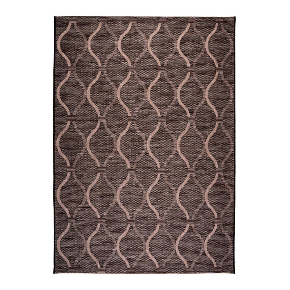 Tapis  design en polypropylène gris 200x290