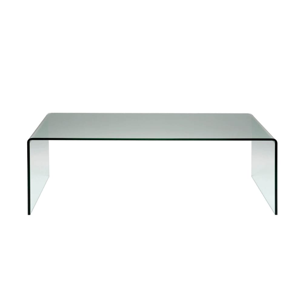 Table basse en verre