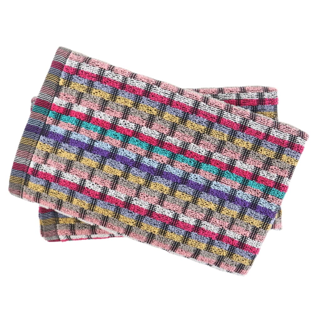 Lot de 2 torchons éponge mineur en coton bleu marine