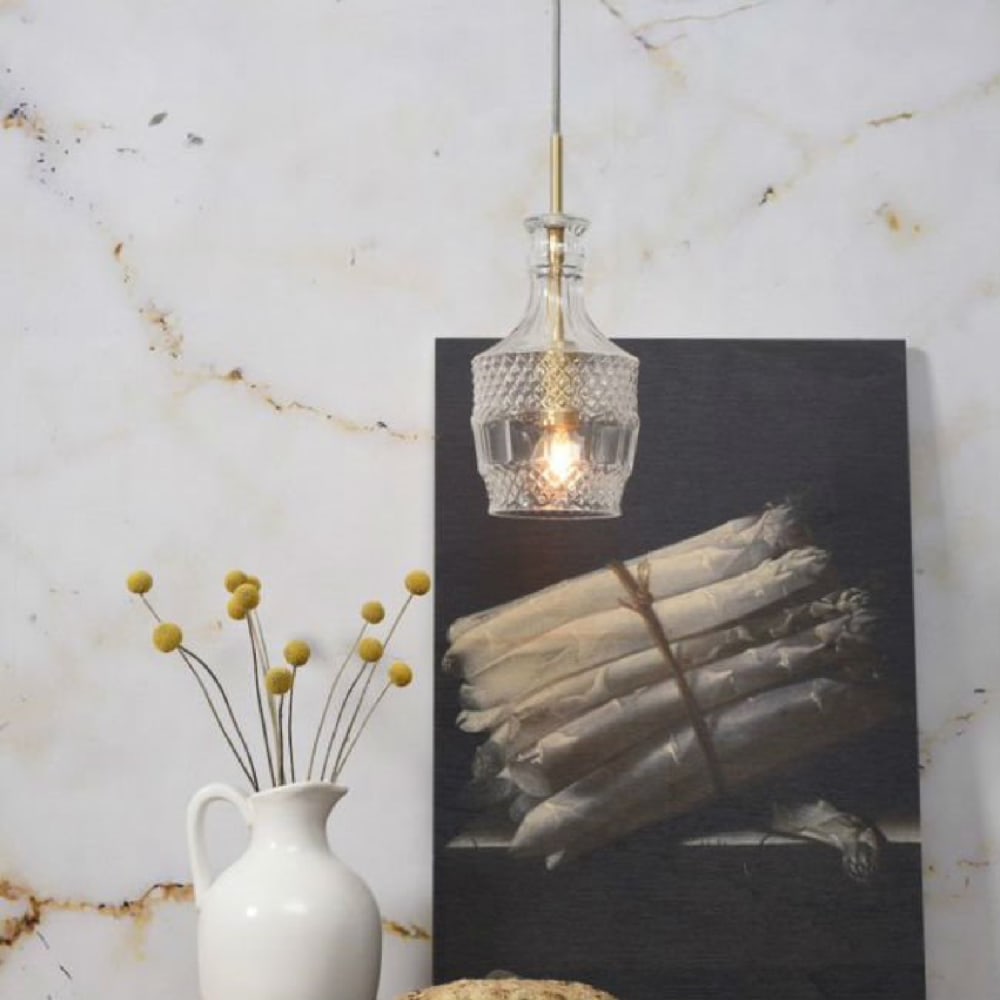 Suspension verre D13cm — vue 3