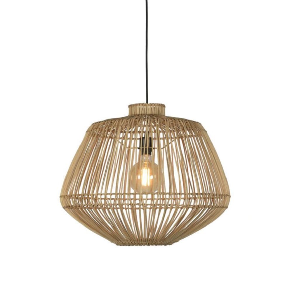 Suspension rotin naturel D60cm