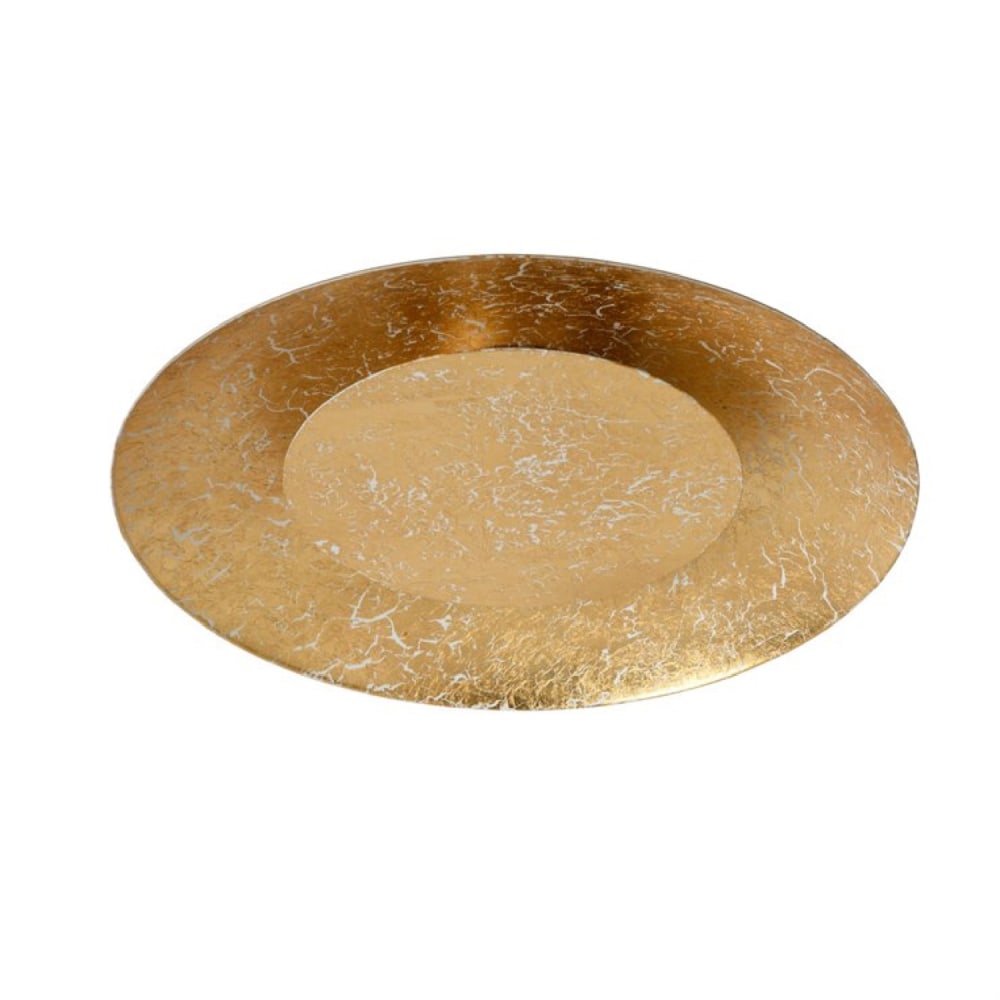 Plafonnier LED rond en métal D34.5cm