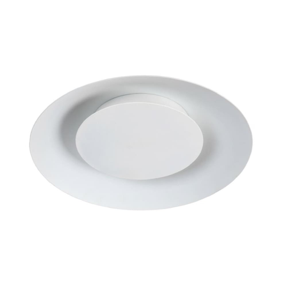 Lucide Deckenleuchte aus Metall mit 1 integrierten LED, weiß style vintage - Metall