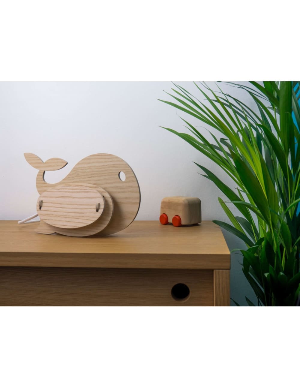 Lámpara de mesa ballena - Maisons du Monde
