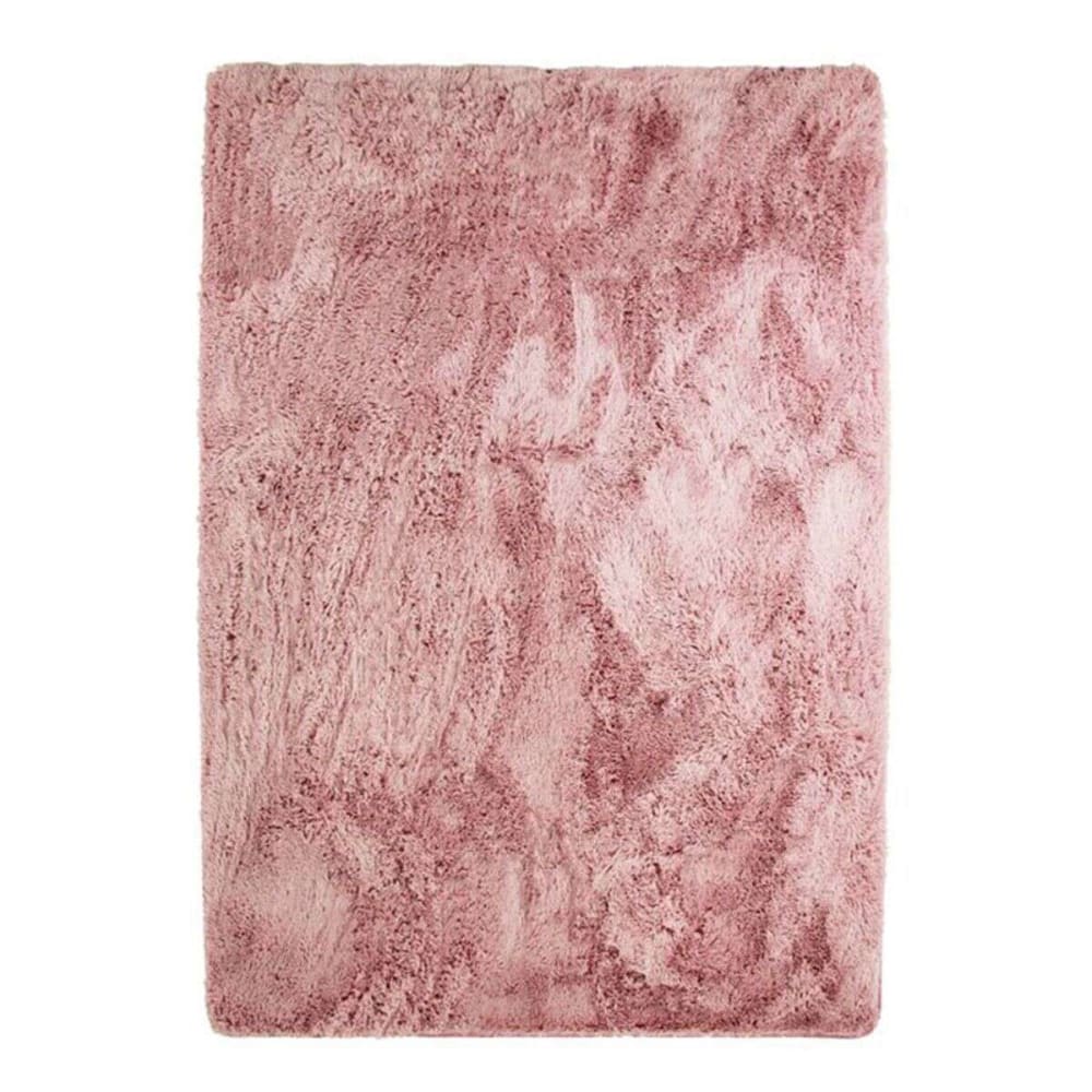 Tapis  à base fine et souple extra doux rose 225x340
