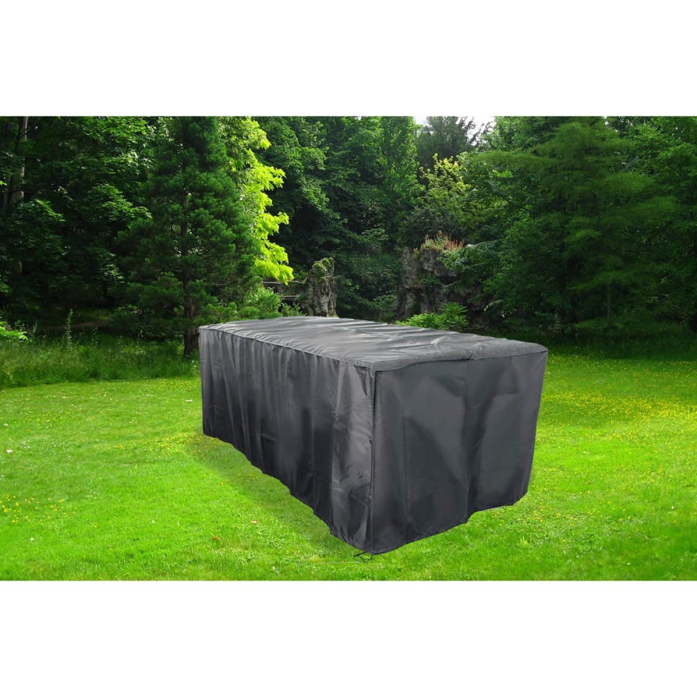 Concept Usine Schutzhülle für Gartensitzgruppe 155 x 94 x 68 cm style modern Schwarz Pes - Polyester