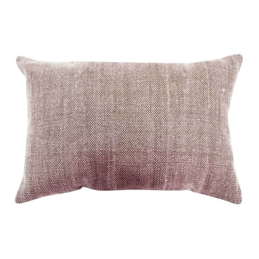Coussin effet délavé rose nude 60x40 — vue 3