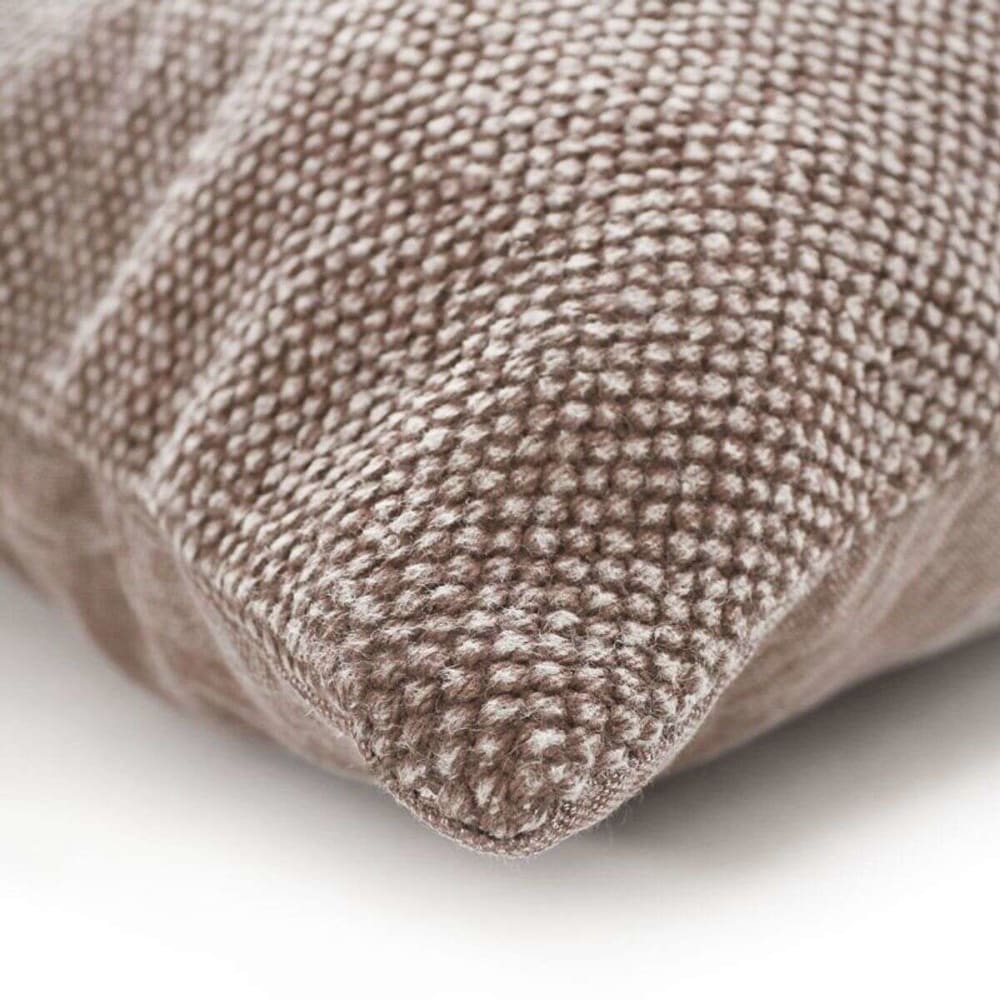 Coussin effet délavé rose nude 60x40 — vue 4