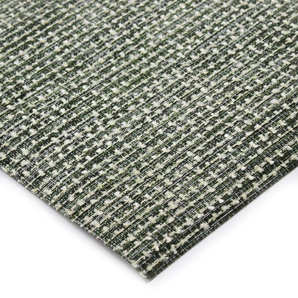 Tapis effet tweed pour intérieur et extérieur vert 120x170 — vue 4