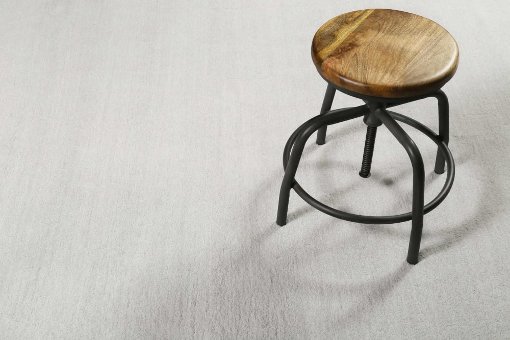 Tappeto taftato pelo lungo grigio bianco morbido 230x160 - Esprit