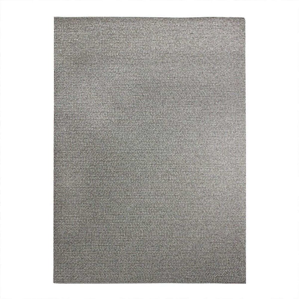 Tapis effet tweed pour intérieur et extérieur gris 120x170