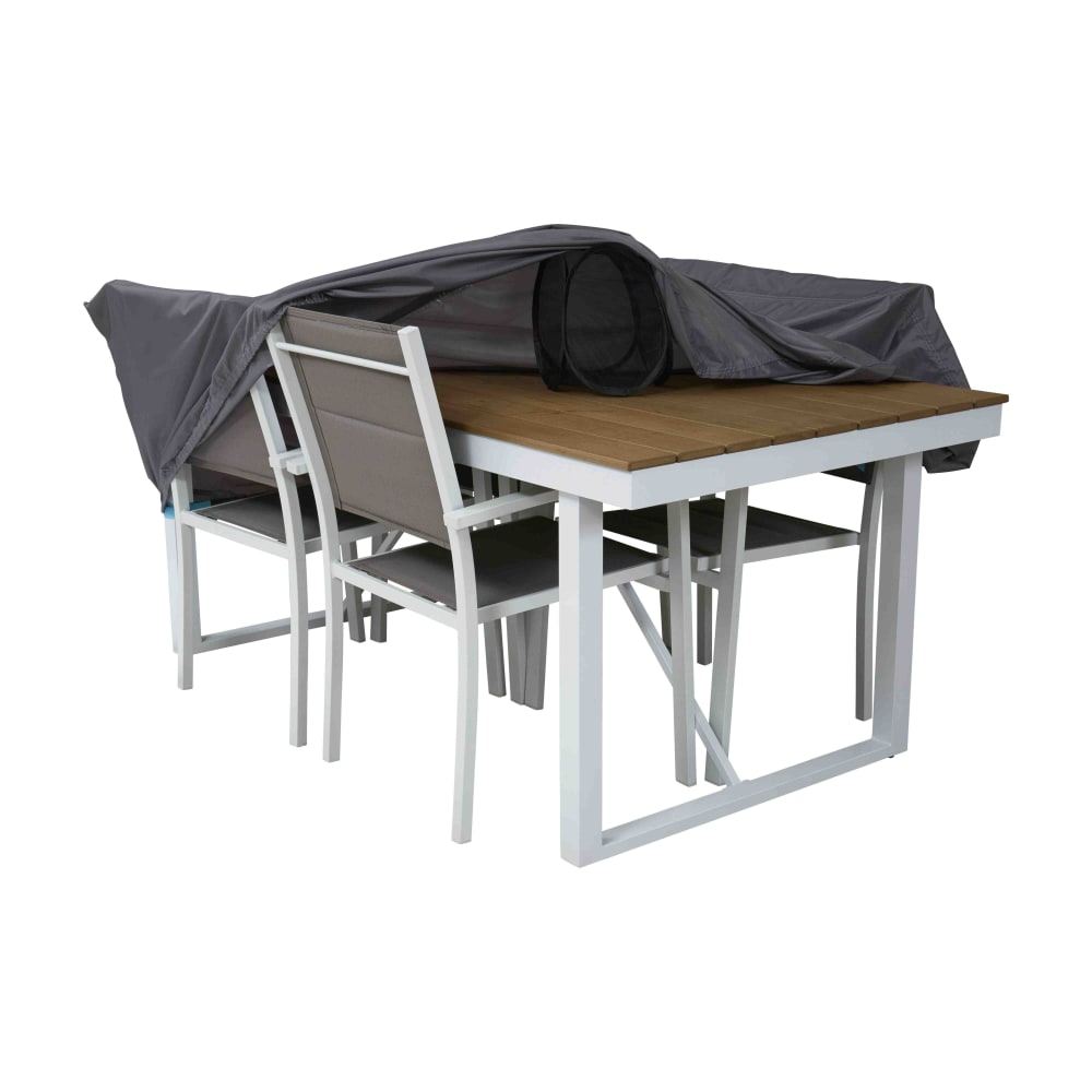 Funda para muebles de jardín 180 x 110 x 60 cm gris - Maisons du Monde