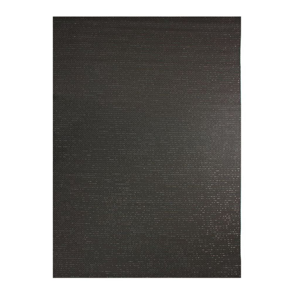 Tapis scintillant pour intérieur-extérieur noir 160x230