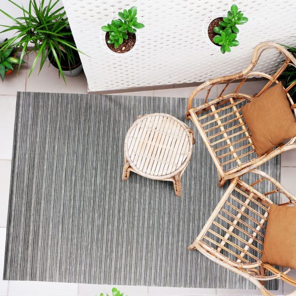 Tapis scintillant pour intérieur-extérieur argent 120x170 - Maisons du Monde