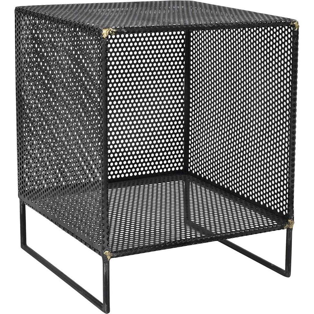 Zago Cube 1 niche Noir Métal - 40x50x40cm