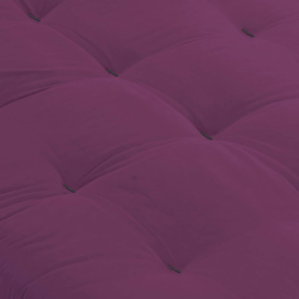 Matelas futon coeur latex ferme 13cm violet 160x200 - Maisons du Monde