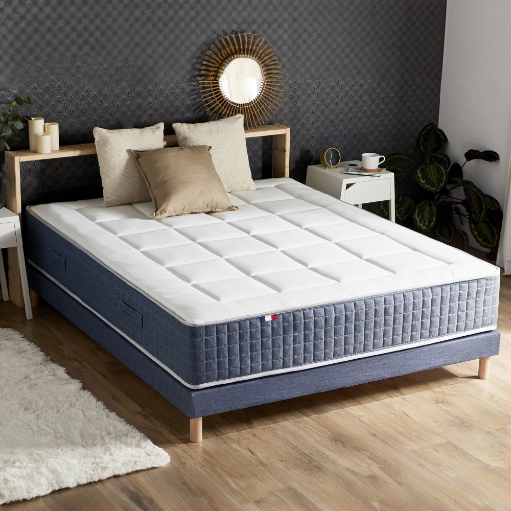 Matelas ressort 7 zones mémoire forme 140x190
