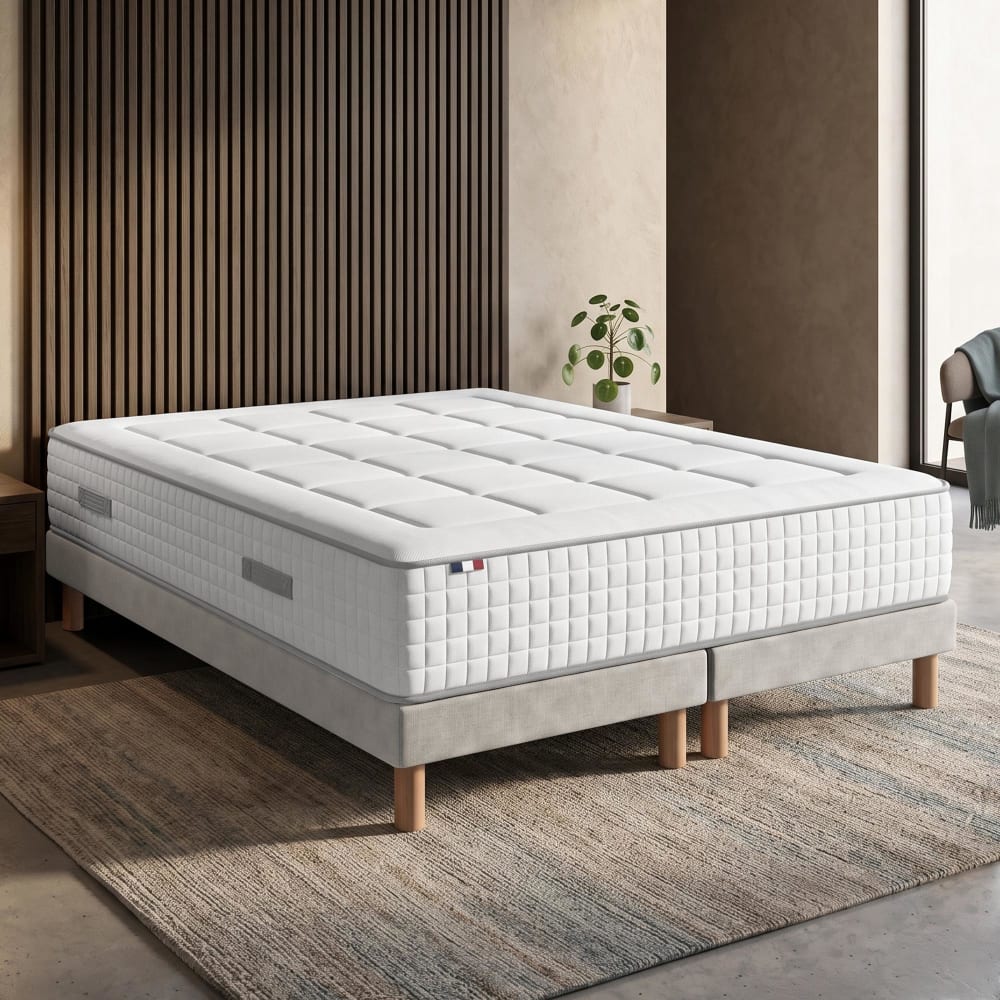 Matelas ressorts ensachés soutien ferme et équilibré 160x200 Matelas ressorts ensachés soutien ferme et équilibré 160x200