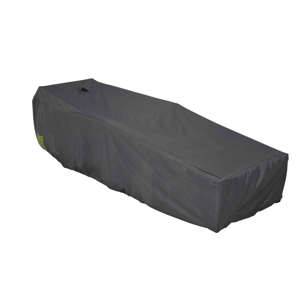 Housse de transat et bain de soleil polyester gris