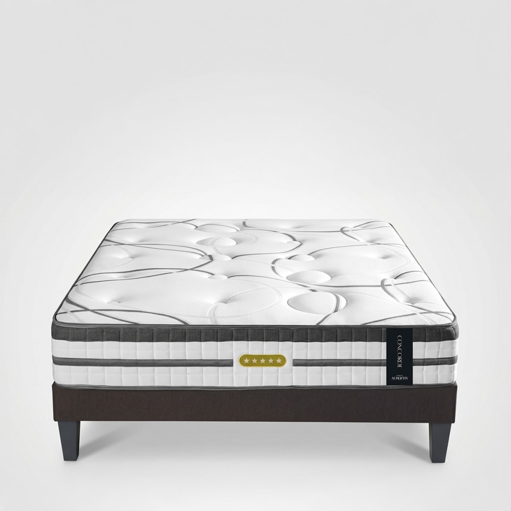 Ensemble matelas ressorts mémoire h26 sommier 160x200 Ensemble matelas ressorts mémoire h26 sommier 160x200