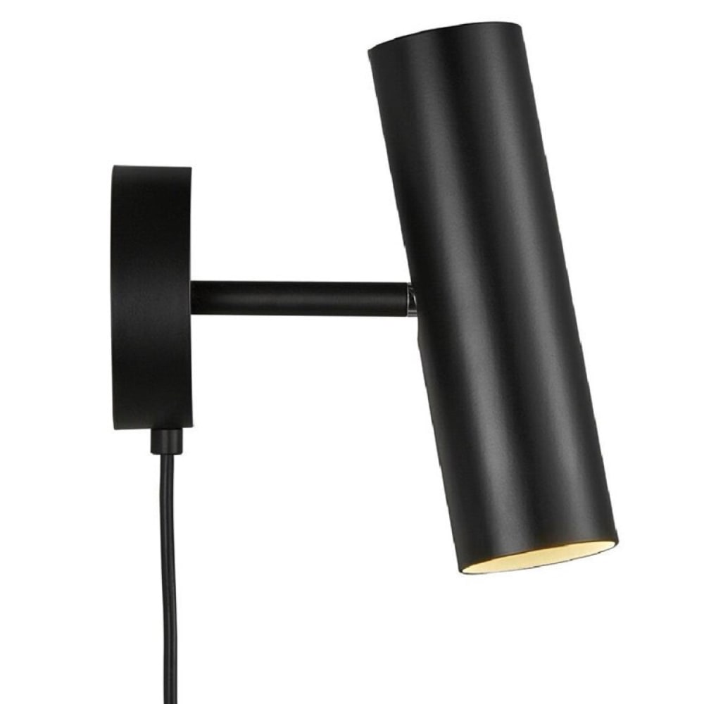 Applique orientable avec interrupteur métal noir H20cm - Maisons du Monde