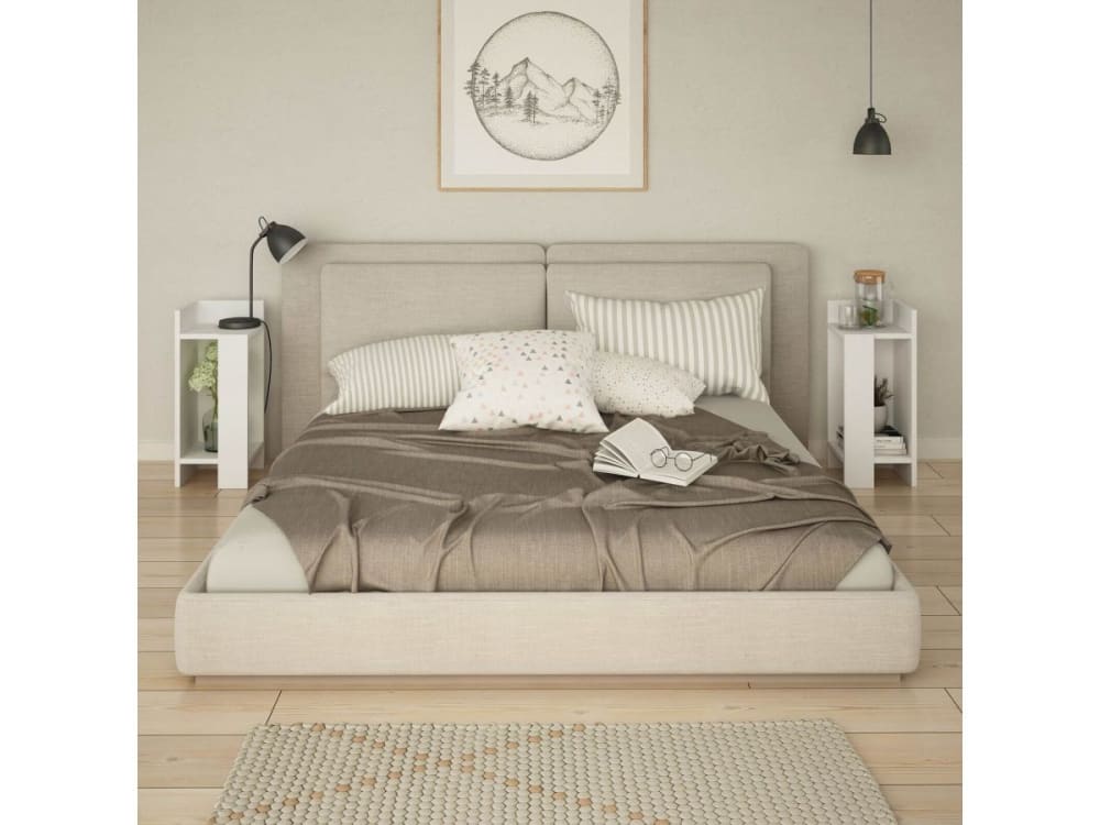 VANITA Table de chevet blanc - Maisons du Monde