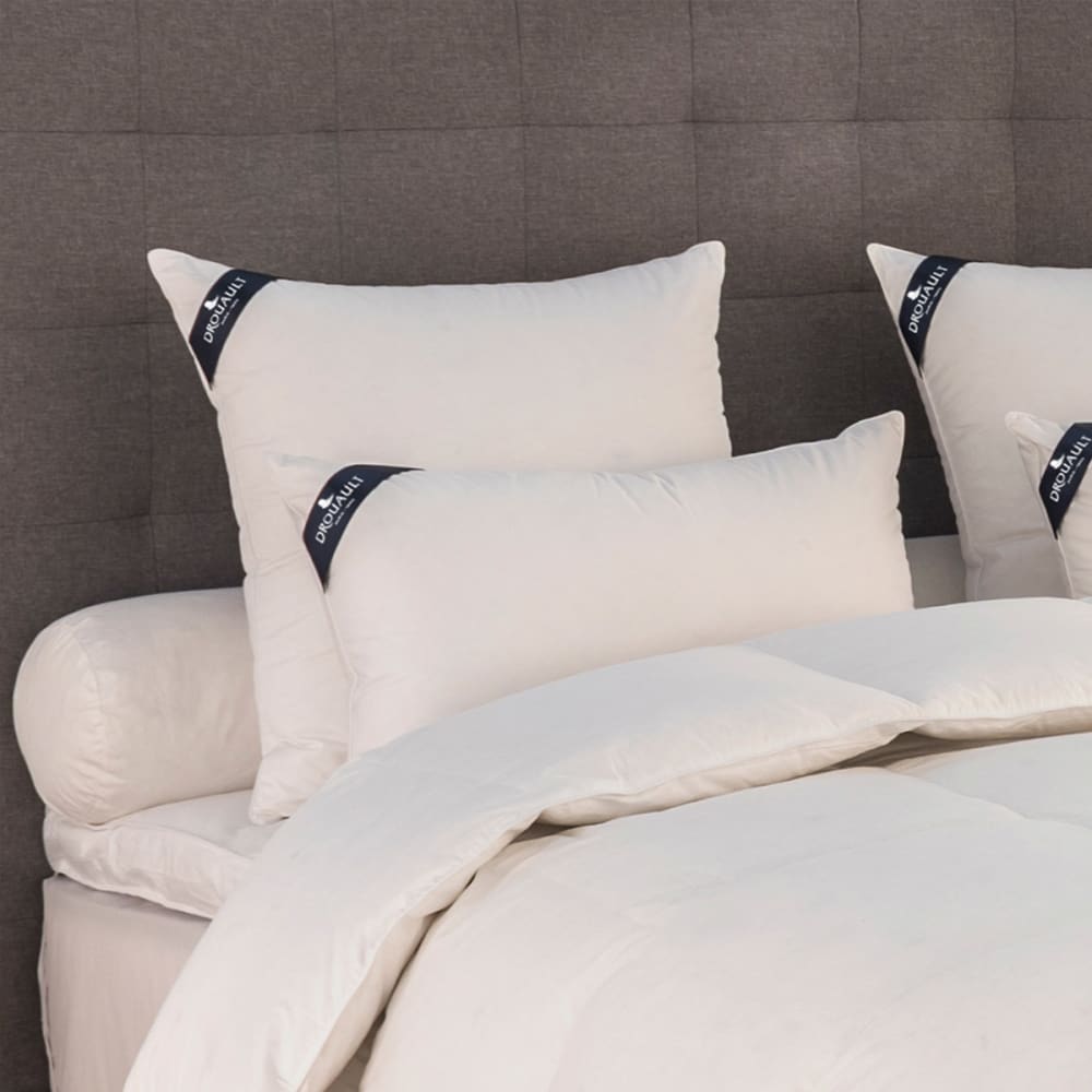 Oreiller - 70% duvet canard - moelleux 65x65 cm - Maisons du Monde