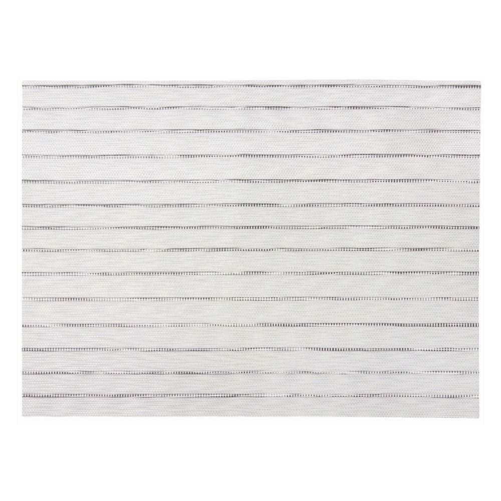 Set de table  en polyester argent 33 x 45 cm