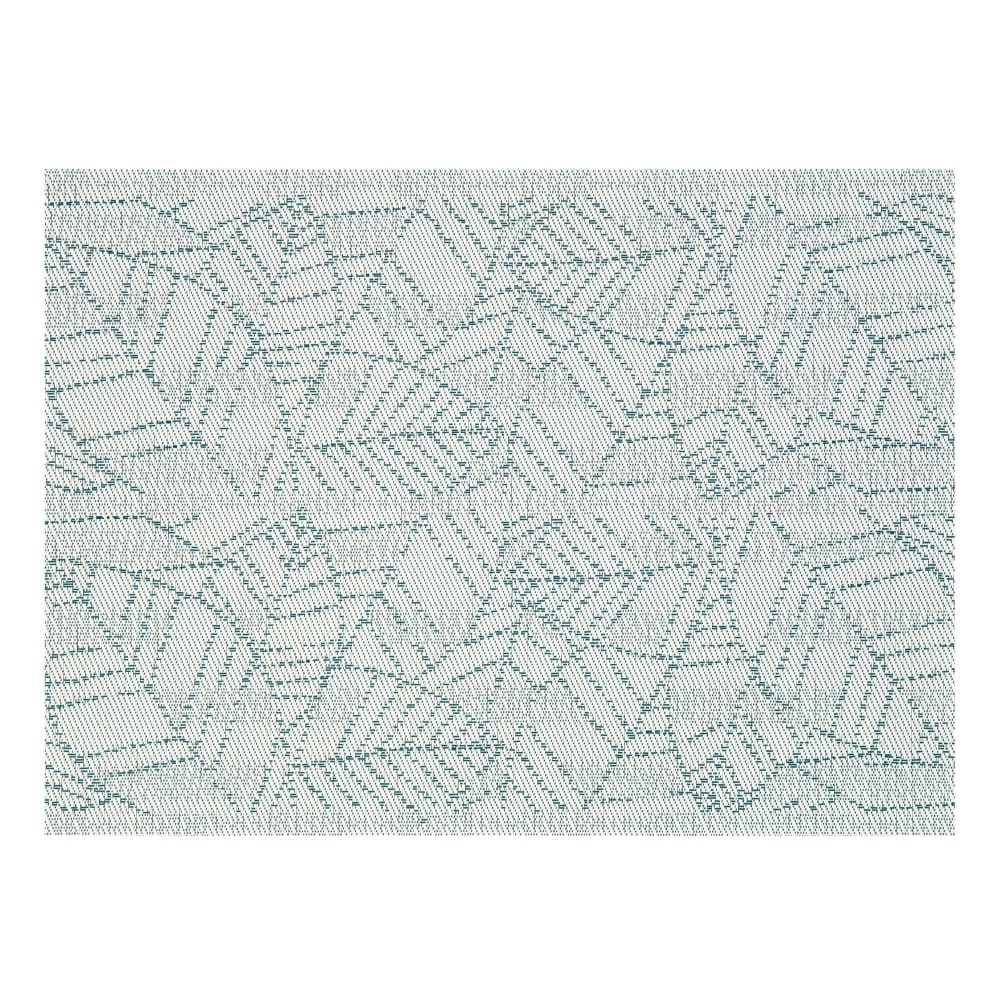 Set de table  en polyester paon 33 x 45 cm