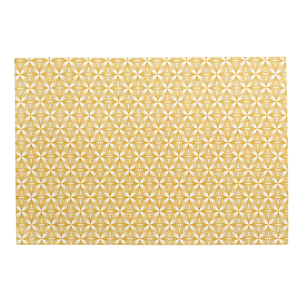 Set de table  en coton curry 33 x 48 cm