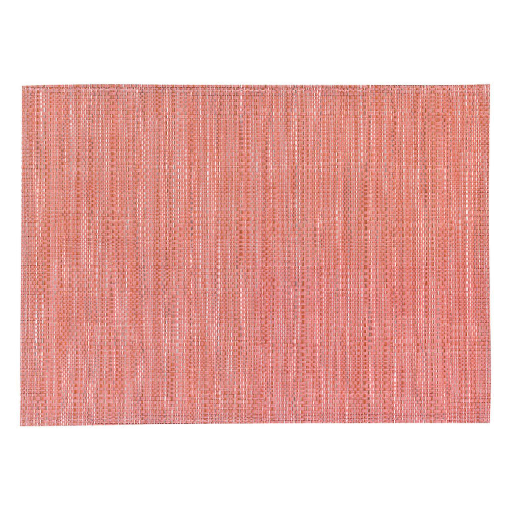 Set de table  en polyester papaye 33 x 45 cm