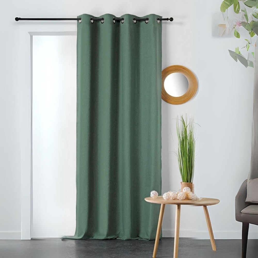 Cortinas de algodón y cáñamo
