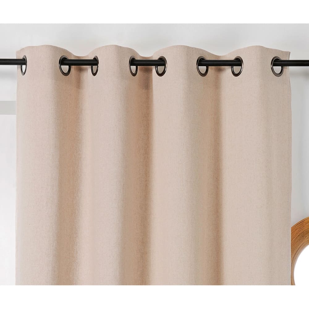 Cortinas de algodón y cáñamo - Maisons du Monde