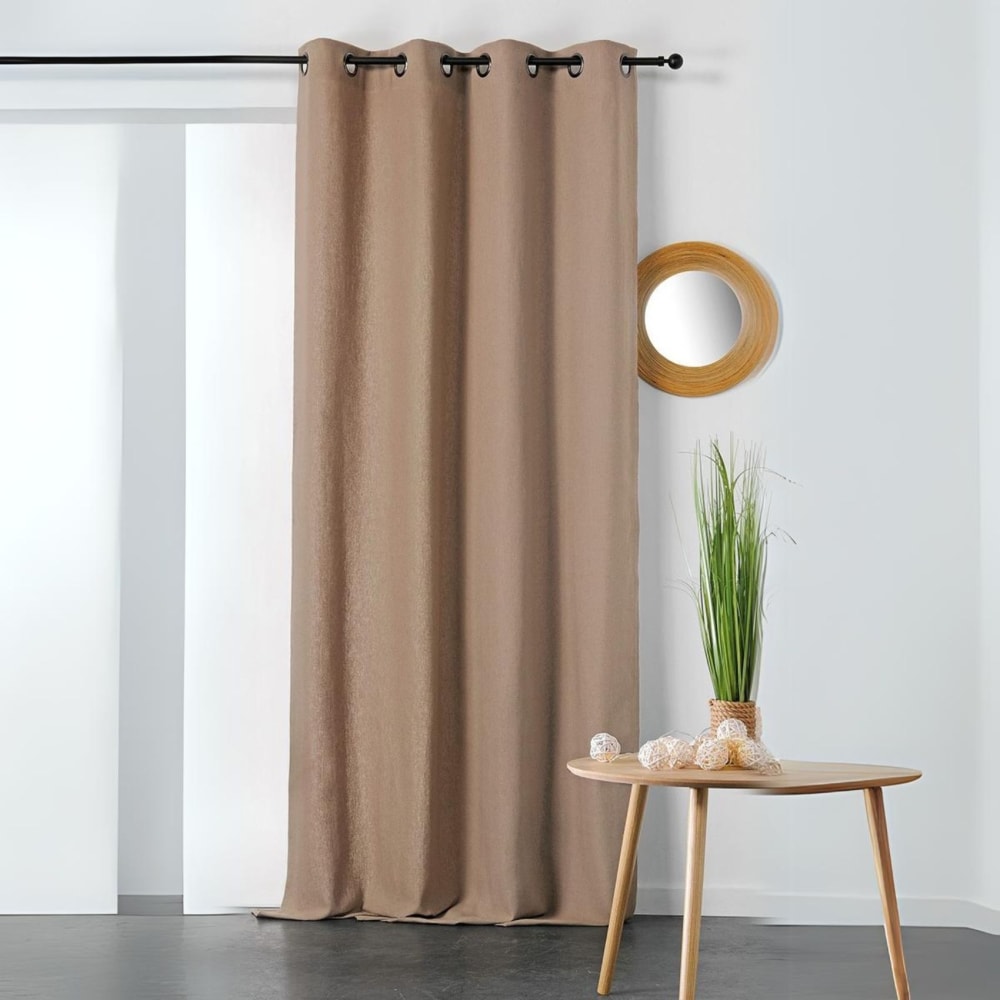 Cortinas de algodón y cáñamo