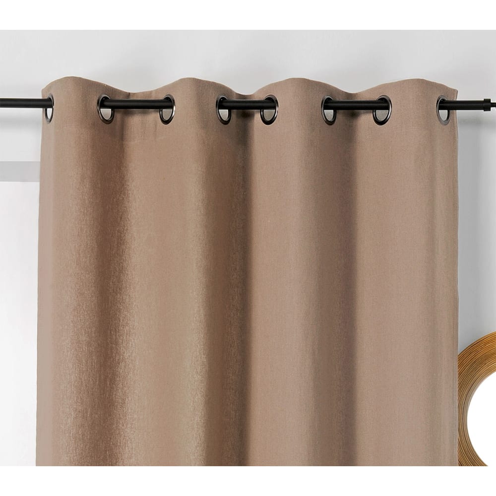 Cortinas de algodón y cáñamo - Maisons du Monde