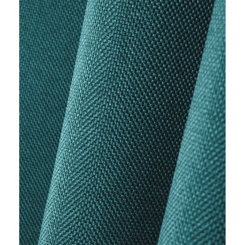 Rideau occultant uni tramé polyester bleu canard 140x260 cm - Maisons du Monde